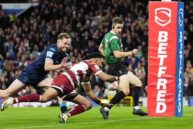 Bevan French scored the only try of the 2024 Super League Grand Final