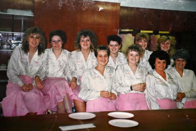 Photos from 1985 at Creation Weddings. Owner Linda Ellison, said the business had survived numerous changes and is still run by the same family.