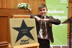 Jack Johnson celebrates his star