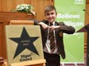 Jack Johnson celebrates his star