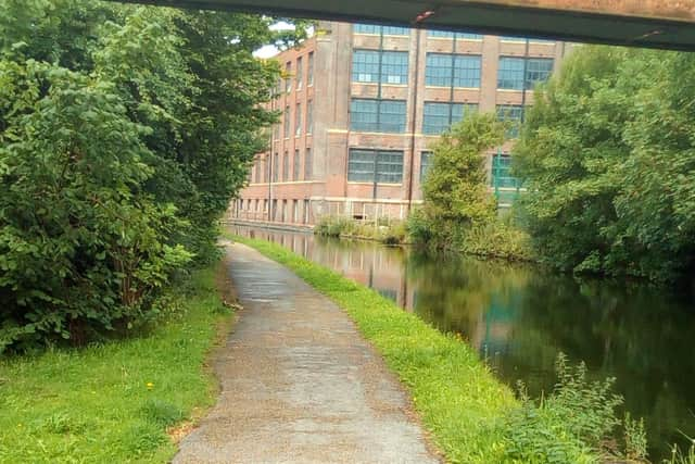 Butts Basin, the area of Leigh where Flora MacDonald Whittaker grew up