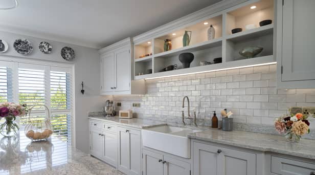 Give your kitchen a new look in an instant. Picture credit - Mylands