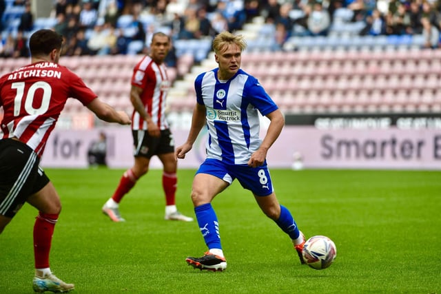 Still to find the heights of last season, and again substituted as Latics pushed for a late winner
