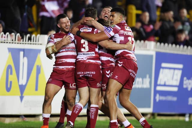 Wigan Warriors have named their squad for the game against Catalans