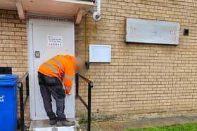 No way back: the home in Linney Square being sealed up after its nuisance tenant was evicted