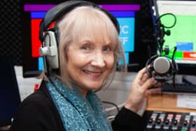 Veronika Stevens loves volunteering on hospital radio