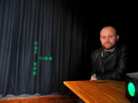 Artistic director Jonny Davenport, at The Old Courts CIC