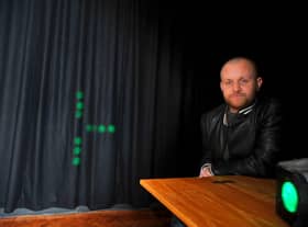 Artistic director Jonny Davenport, at The Old Courts CIC