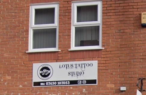 Lotus Tattoo on Bishopgate has a rating of 4.9 out of 5 from 35 Google reviews