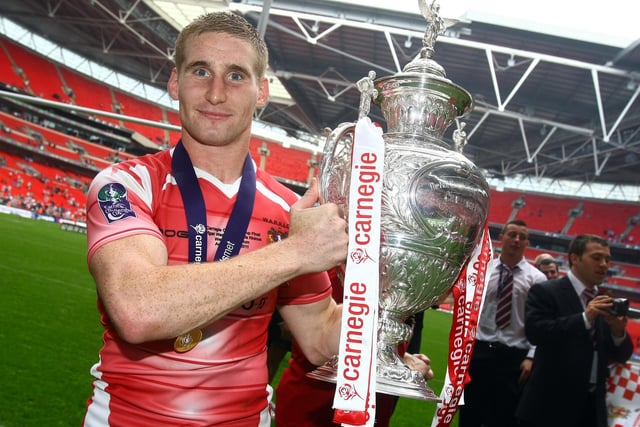 Tomkins won his first Challenge Cup in 2011.