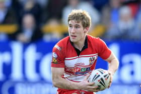 Sam Tomkins during his playing days with Wigan