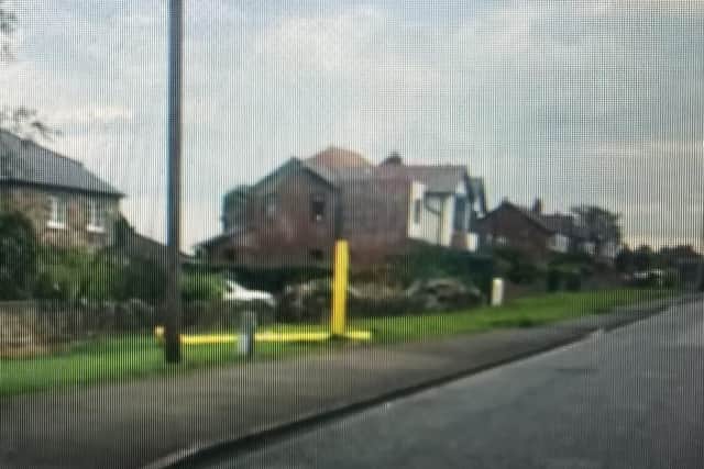 The sawn down camera on Orrell Road