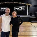 #TeamWill - Will Mellor and Nancy Xu rehearsing at the Layton Institute on Nov 18