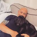 Marc Smith with dog Winnie