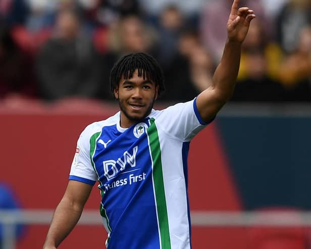Reece James wore the captain's armband first during his time with Latics