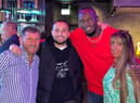 Usain Bolt meets fans at Rendezvous restaurant and bar