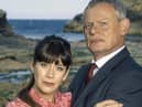 Martin Clunes and Caroline Catz in Doc Martin