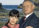 Martin Clunes and Caroline Catz in Doc Martin