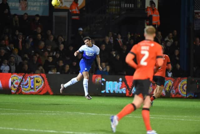 Rarmani Edmonds-Green during his last appearance for Latics at Luton on Saturday