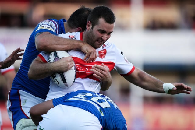 Following the end of his first spell with Wigan, Iain Thornley joined Hull KR in 2016.

The centre spent a season at Craven Park before linking up with Catalans Dragons.
