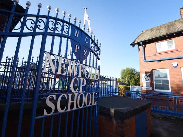 Newfold Primary in Orrell is among the schools set to be closed on Wednesday when teachers go on strike