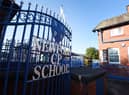 Newfold Primary in Orrell is among the schools set to be closed on Wednesday when teachers go on strike