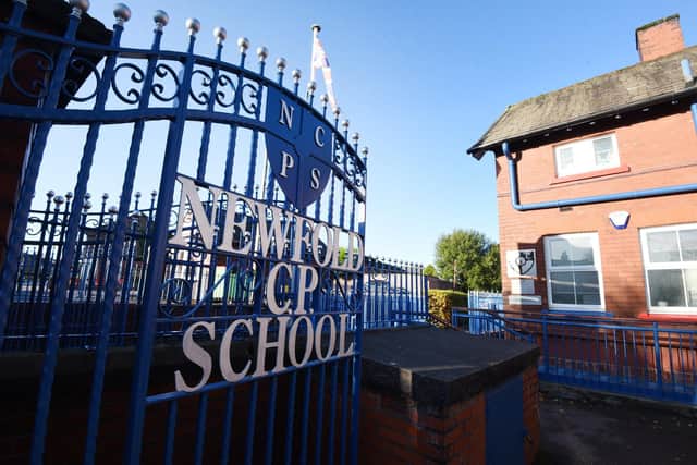 Newfold Primary in Orrell is among the schools set to be closed on Wednesday when teachers go on strike