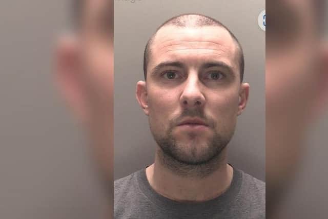 James Walker, 35, assaulted the victim after boarding a train at Wigan