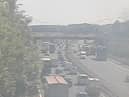 Long delays were reported after a crash closed two lanes on the M6 near Standish (Credit: National Highways)