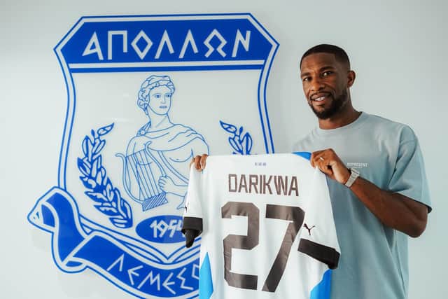Apollon Limassol have confirmed the signing of Tendayi Darikwa