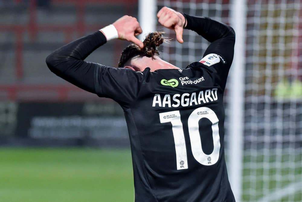 Thelo Aasgaard is now a Luton Town player