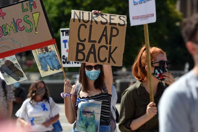 Nurses throughout the UK have voted for the first time to take part in national strike action