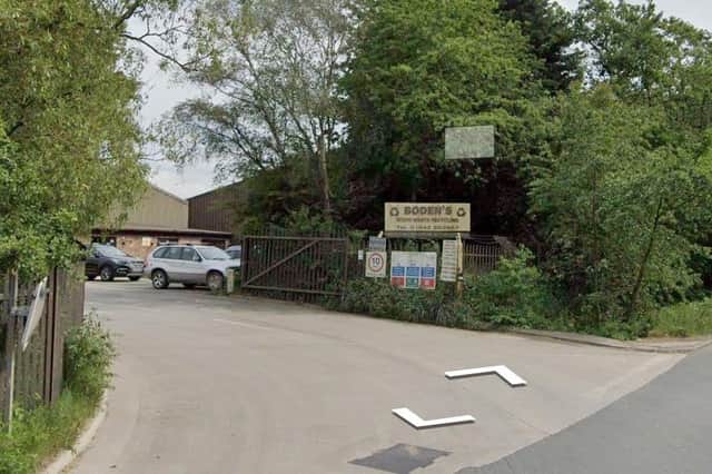 Fire crews have paid several visits to Boden's on Lower Green Road, Astley, in recent days after the wood chips first caught light