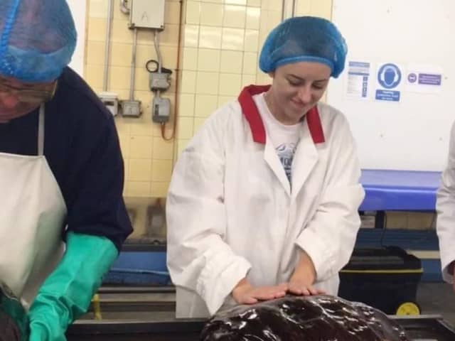 Laura Nuttall learns how Uncle Joe's mint balls are made