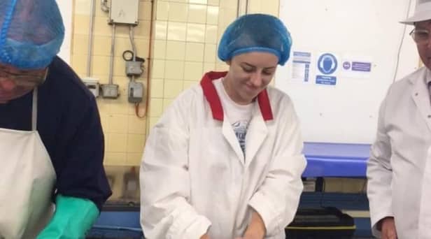 Laura Nuttall learns how Uncle Joe's mint balls are made
