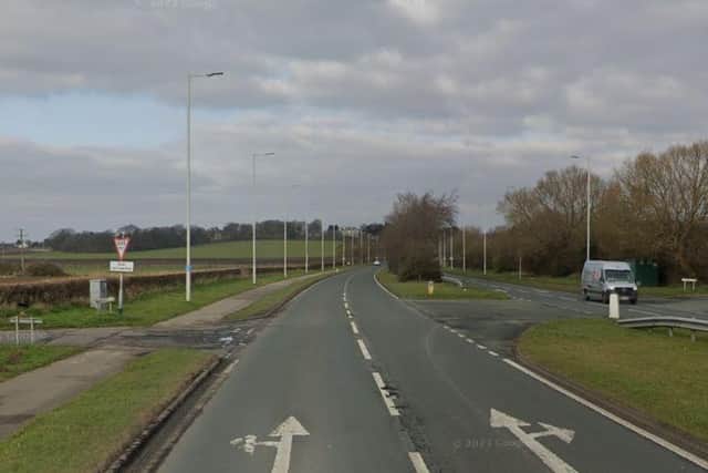 Officers were called to a collision on the A59 Northway, at the junction with Swan Lane (Credit: Google)