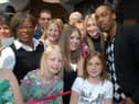 RETRO 2007 Opening of the Grand Arcade Wigan....Lemar joins his army of fans before taking to the stage