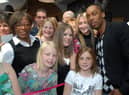 RETRO 2007 Opening of the Grand Arcade Wigan....Lemar joins his army of fans before taking to the stage