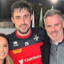 James Carragher and his family have embraced his elevation to the international stage with Malta