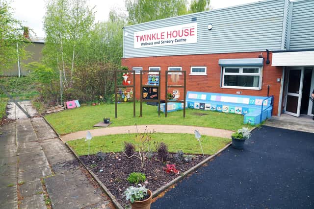 The Twinkle House garden, funded by Essity and landscaped by the Midstream Garden Centre team.