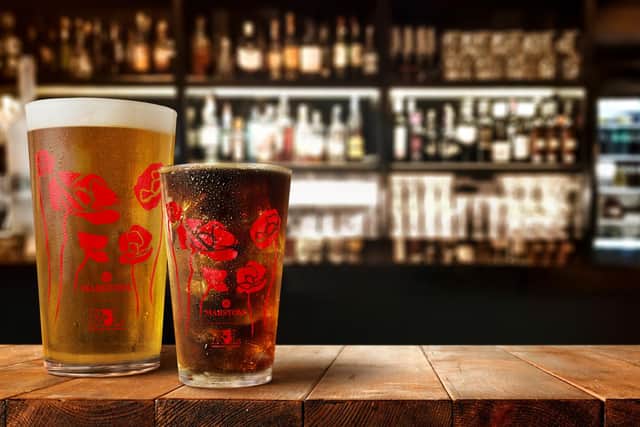 Marston's and the Royal British Legion want punters from the West Midlands to raise a glass, the take it home