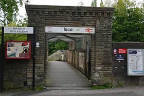 Ince railway station