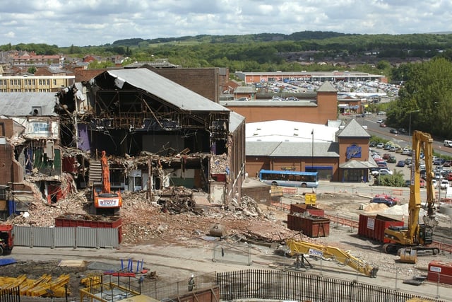 2005 - the Ritz cinema is demolished to make way for the Grand Arcade shopping centre.