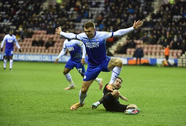 Latics were pushed on by Max Power, who was making his 500th career appearance