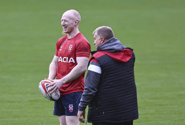 Liam Farrell says it is exciting to link up with England