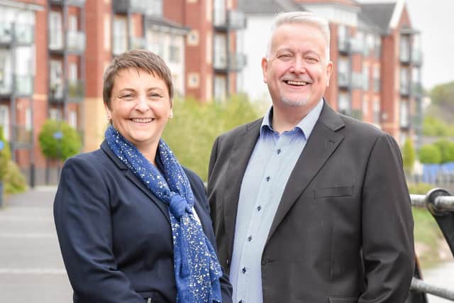 Jo and Andy Boardman, owners of Alcedo Care Group