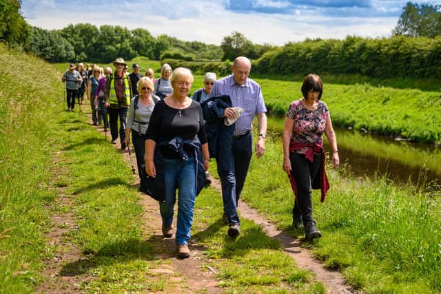 There will be group walks for people of all abilities