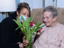 Marion Anderton is turning 100 on March 31 and they want to try and get people to send in 100 cards to make her day special.