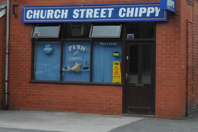 Church Street Chippy in  Golborne was rated a three