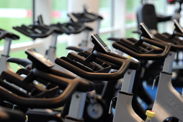 The data shows Wigan has 44 gyms